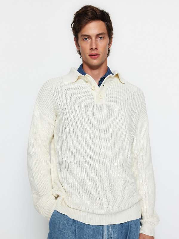 Sweater and white shirt outlet