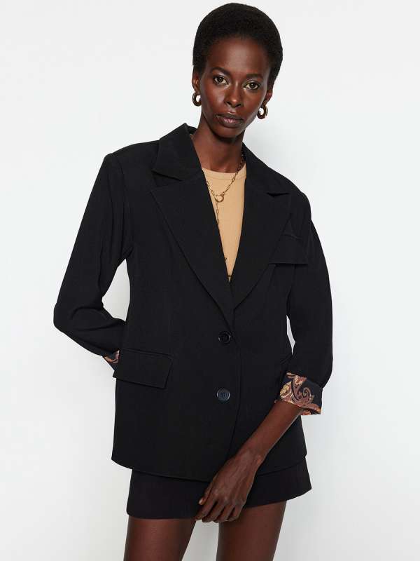 Black Women Blazers Buy Black Women Blazers online in India