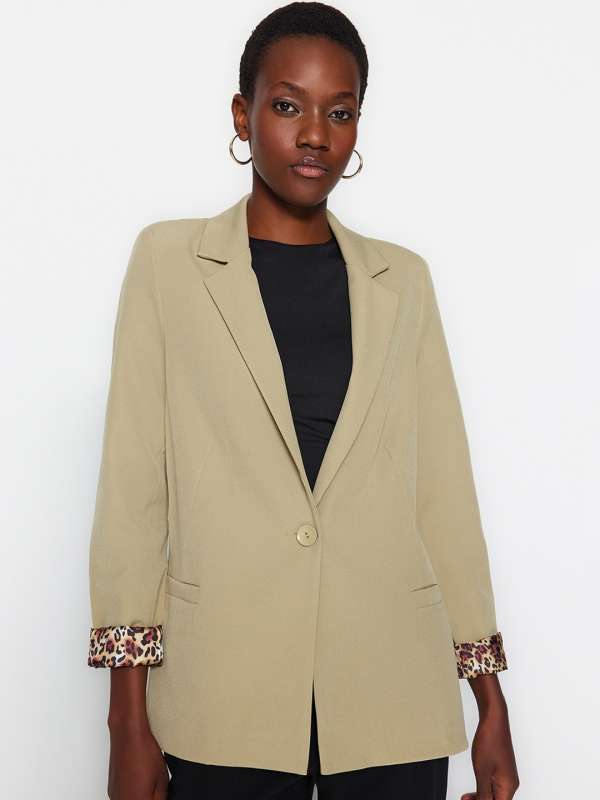 Women's outlet khaki blazer