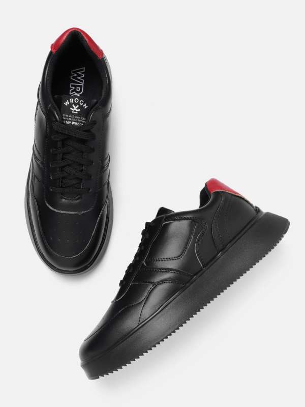 Wrogn 2024 black sneakers