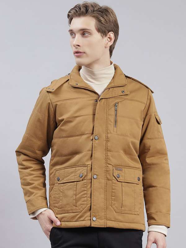 Monte Carlo Brown Solid Casual Jacket 2750460 Buy Monte Carlo Brown Solid Casual Jacket 2750460 online in India
