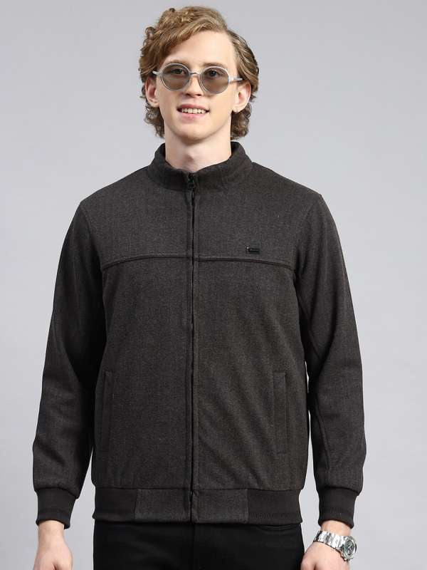 Monte Carlo Grey Cotton Jacket Buy Monte Carlo Grey Cotton Jacket online in India