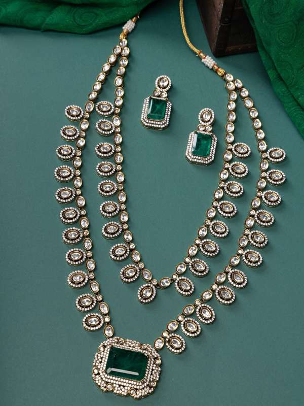 Myntra shop kundan jewellery