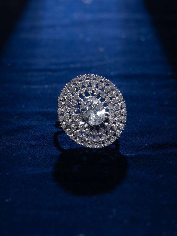 Myntra silver rings deals