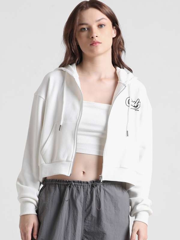 Shop Cropped Hoodies Online in India at Best Price Myntra