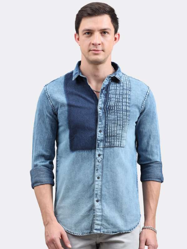 Faded jeans hotsell shirt