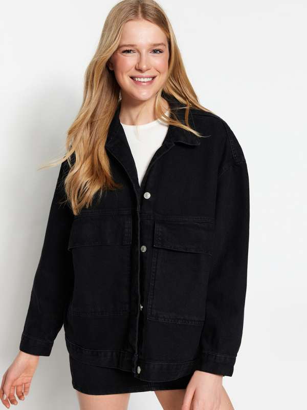 Oversized Denim Jacket Buy Oversized Denim Jacket online in India