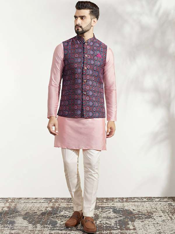 Pink Ethnic Jacket Buy Pink Ethnic Jacket online in India