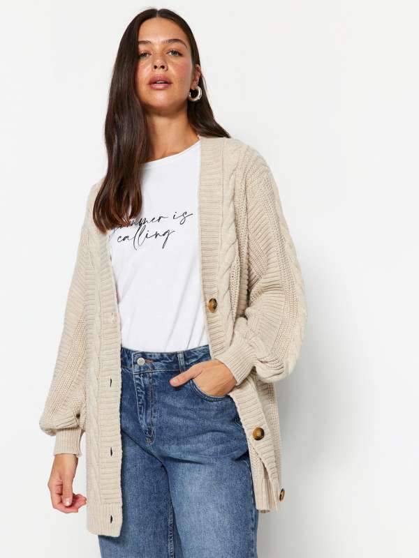Women Self Design Sweaters Buy Women Self Design Sweaters online in India