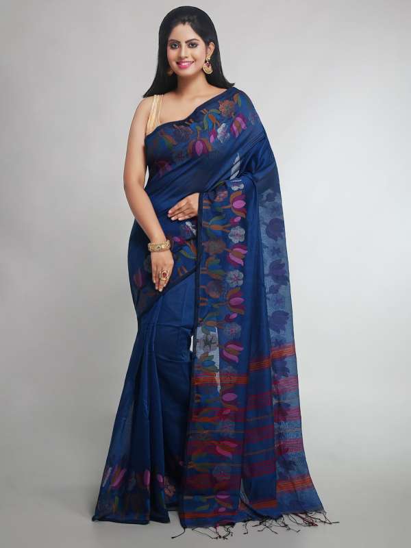 Myntra sarees silk with price new arrivals