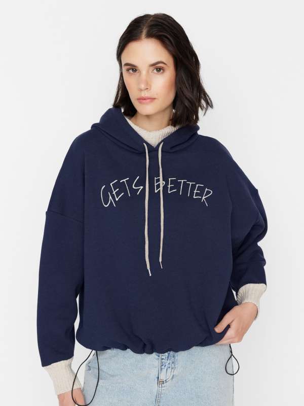 Women Hooded Sweatshirts Buy Women Hooded Sweatshirts online in