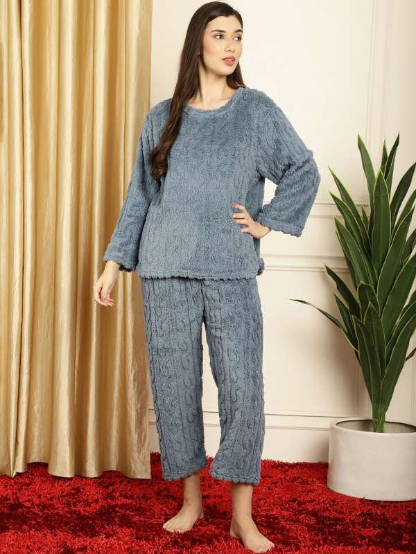 Fur night suit clearance