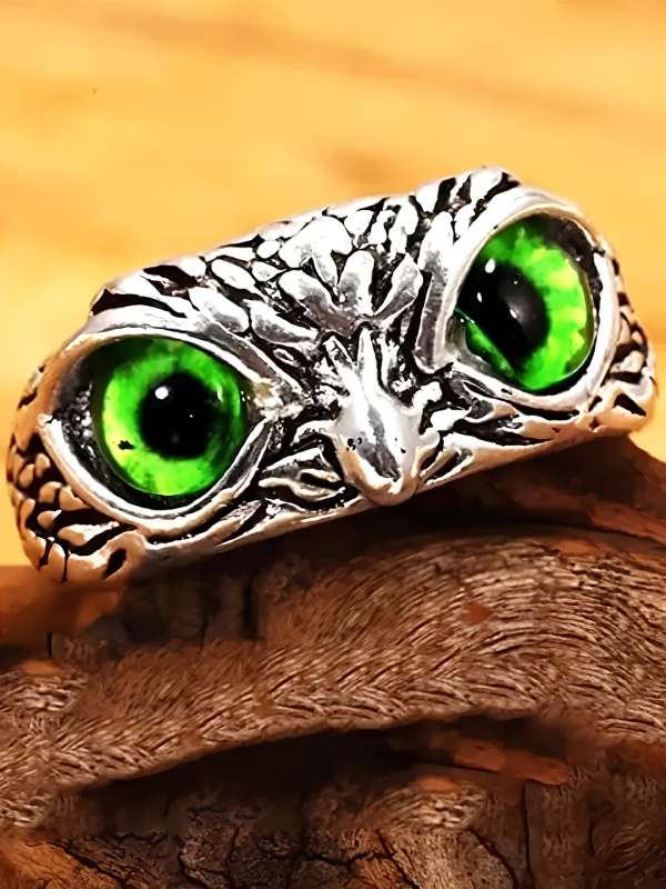 Owl ring hot sale