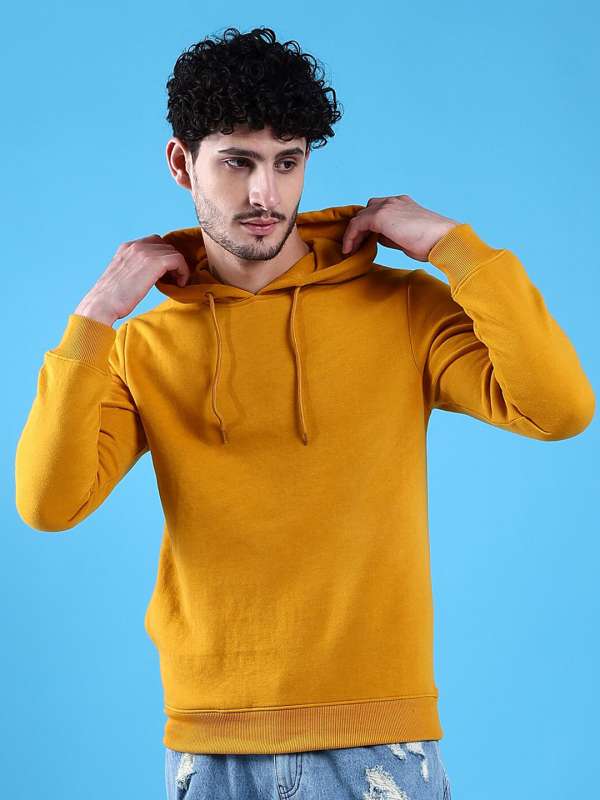 Yellow Men Sweatshirts Hoodies Buy Yellow Men Sweatshirts Hoodies online in India