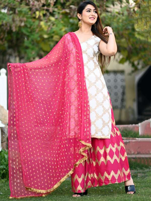 Sharara suit discount on myntra