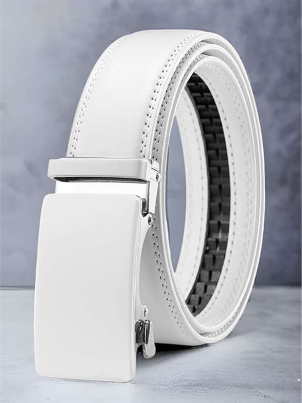 White mens belt best sale