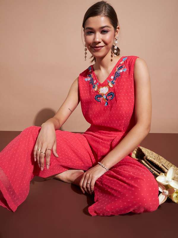 Oasis discount coral jumpsuit