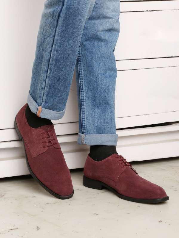 Woodland maroon shoes new arrivals