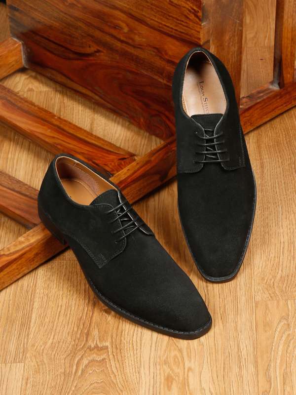 Black suede dress shoes on sale