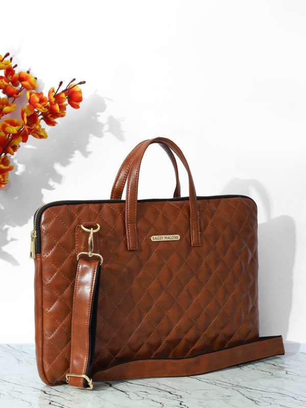 Shree leather laptop bags price online