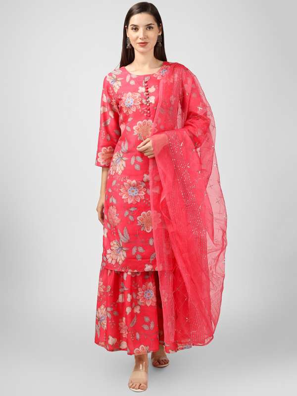 Sharara suits shop myntra