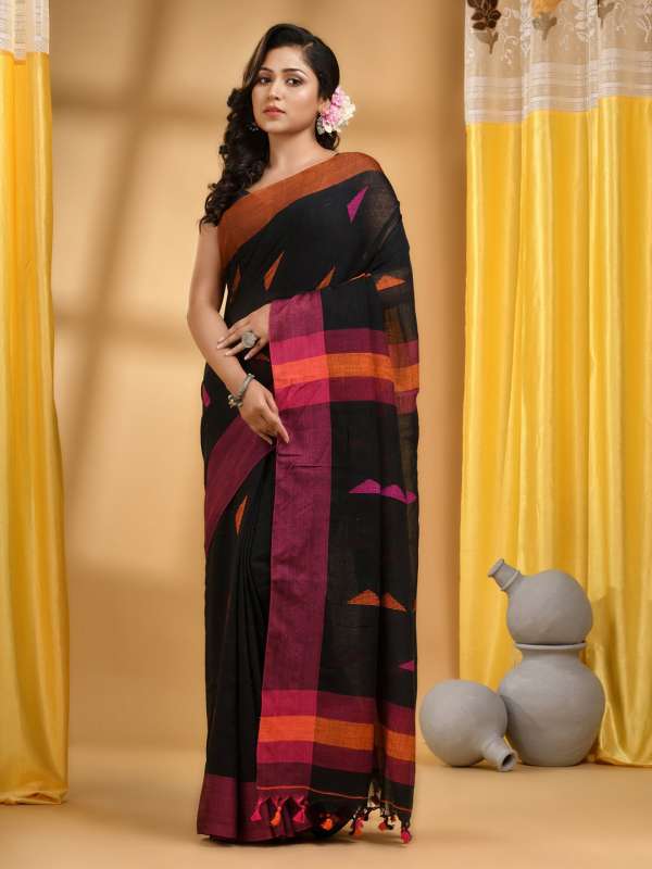 Buy Handloom Sarees Online in India Myntra