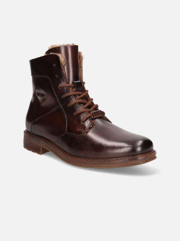 Bugatti Flat Boots Buy Bugatti Flat Boots online in India