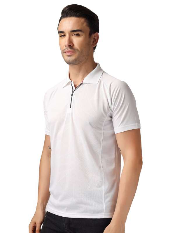 Buy online Men Solid Cotton Polo T-shirt from top wear for Men by Inkkr for  ₹340 at 66% off