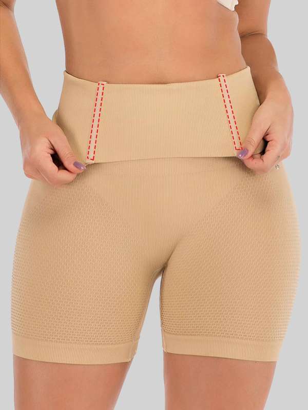 HSR Women Waist Shapewear with Anti-Rolling Strip Tummy Control Tucker Waist  Slimming Panties 