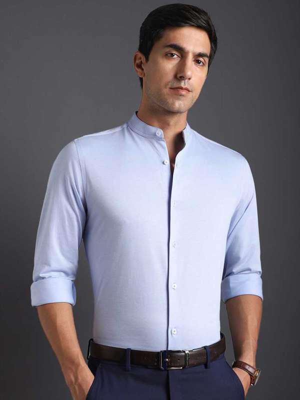 Stand collar formal shirts 2025