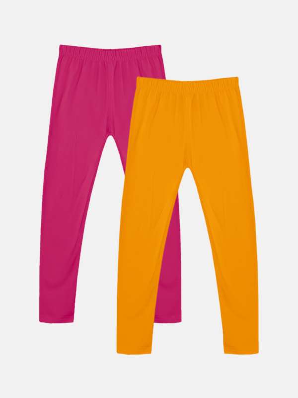 Buy Kryptic Kids Yellow Leggings for Girls Clothing Online @ Tata CLiQ