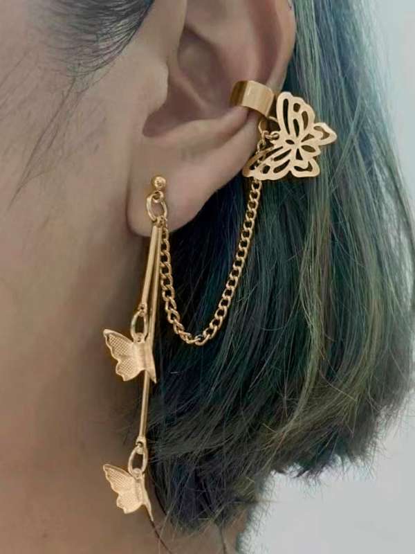 Buy Blueberry Ear Cuffs Earrings Myntra