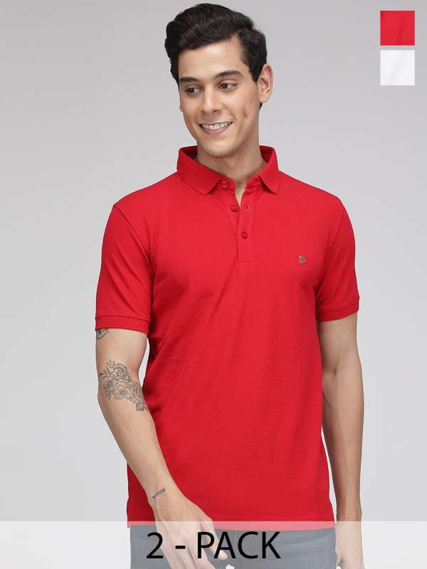 Collar t shirt online shopping india outlet