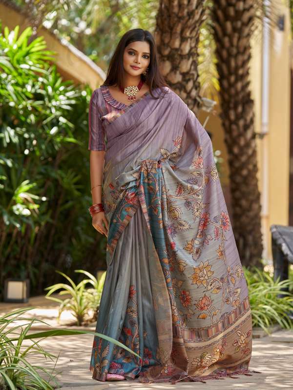 Buy Trendy Kalamkari Sarees Online at Best Price Myntra