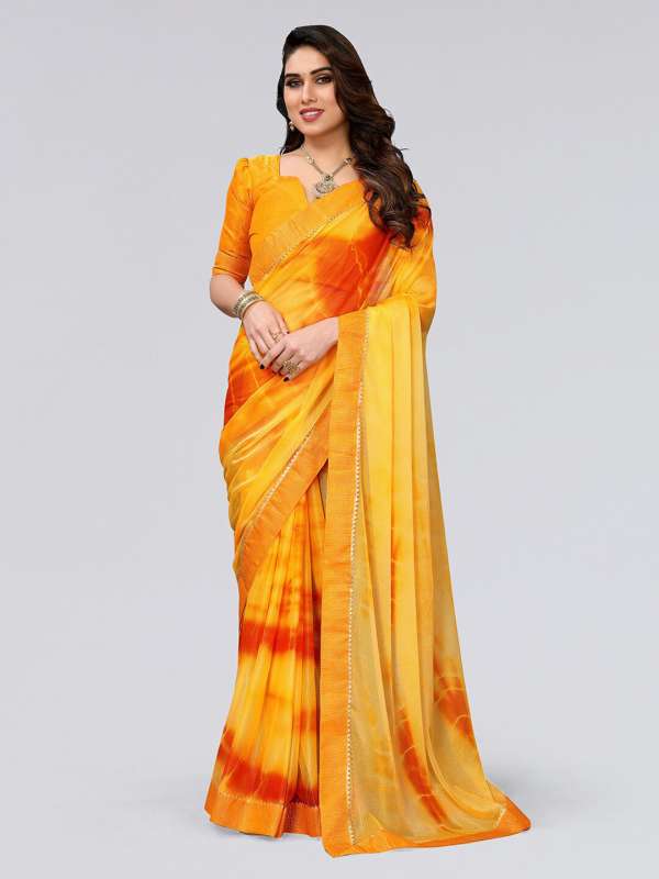 Gota patti shop saree myntra