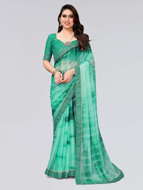 Gota patti shop saree myntra