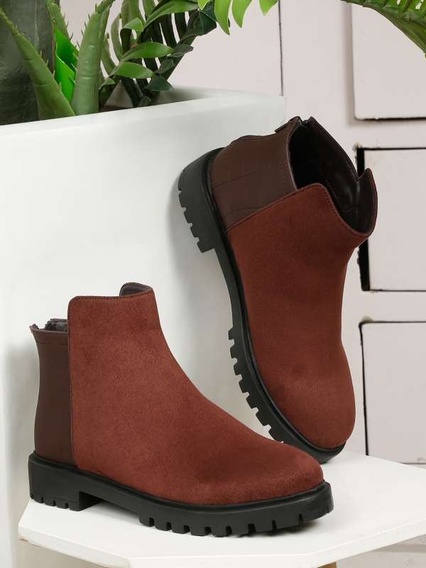 Female brown boots cheap