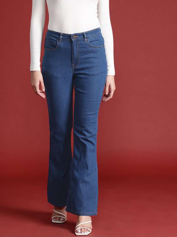 Women Flare Jeans - Buy Women Flare Jeans online in India