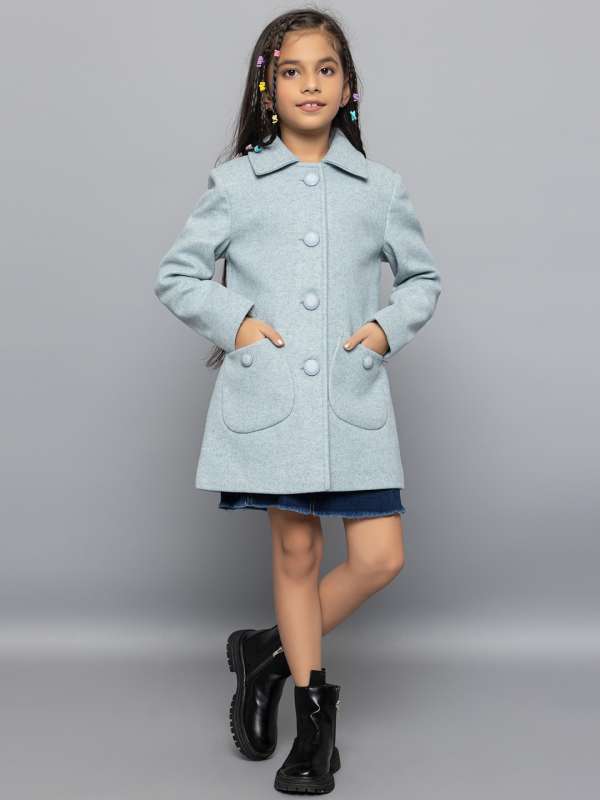 Girls discount grey coat