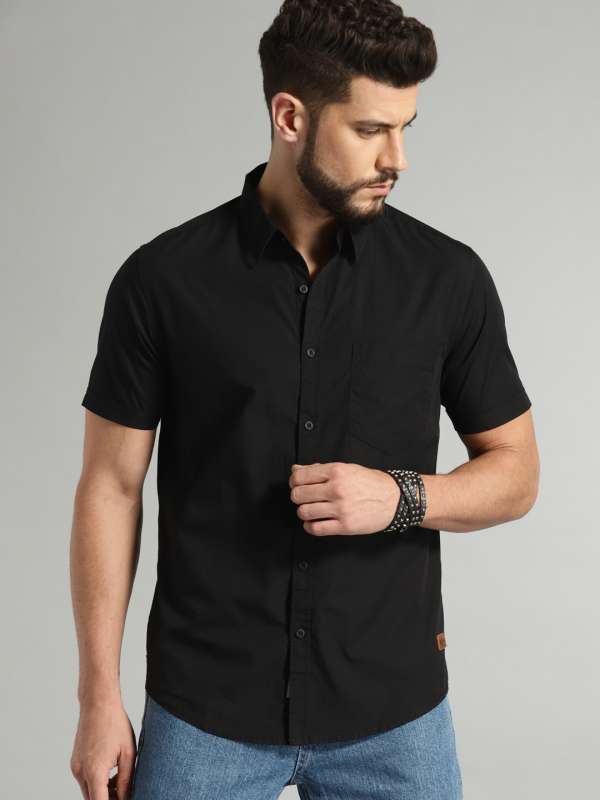 Half sleeve on sale shirts myntra