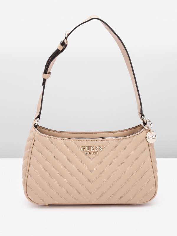 Guess Beige Handbags Buy Guess Beige Handbags online in India