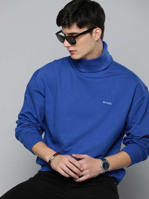 Mens outlet turtleneck sweatshirt