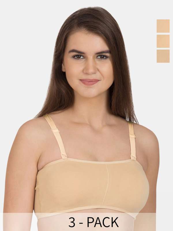 Buy Tweens Padded Tube Bra - Black Online