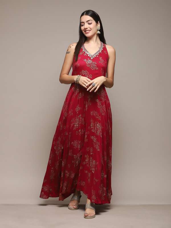 Biba Red Dresses Buy Biba Red Dresses online in India