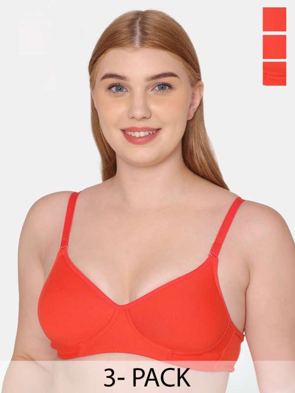 Nude Orange Women Bra Tweens - Buy Nude Orange Women Bra Tweens online in  India