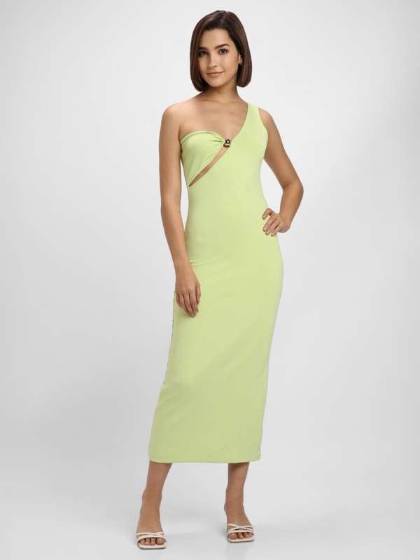 Forever 21 neon green dress sales