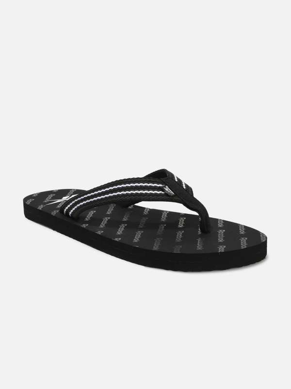 Reebok outlet slippers myntra
