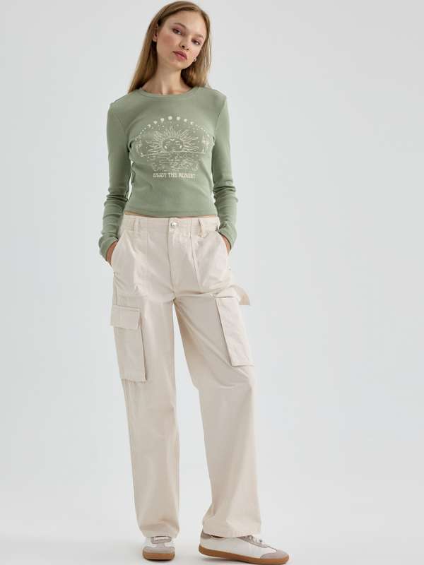 Defacto Trousers - Buy Defacto Trousers online in India