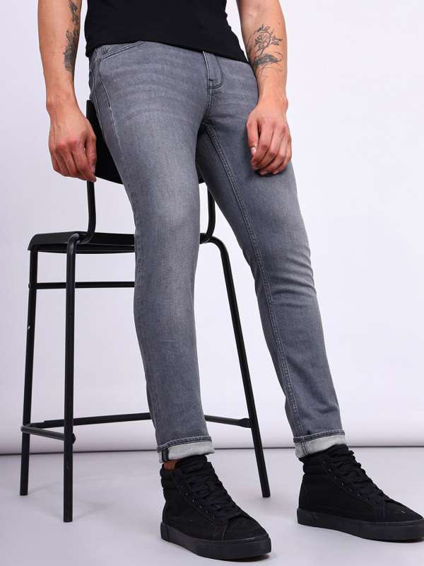 Lee hot sale grey jeans