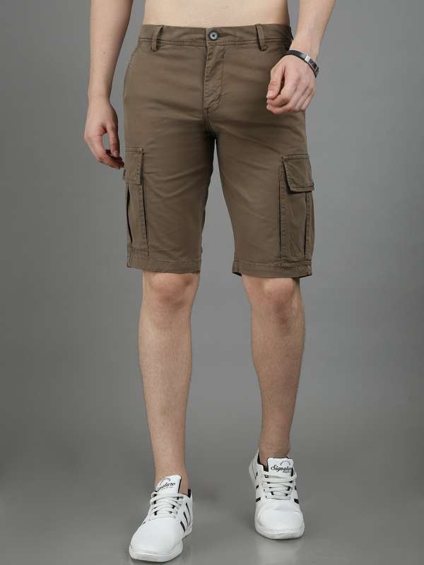 Thigh Length Black Mens Plain Cotton Shorts, Size: L-5XL at Rs 150